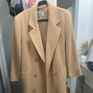 Vintage 100% camel hair women’s coat